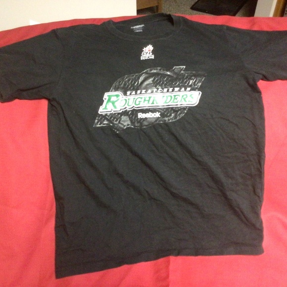CFL SASKATCHEWAN ROUGH RIDERS tshirt - Picture 1 of 2